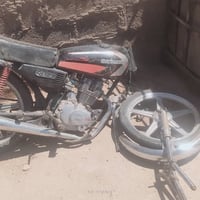 دراجة نارية • CG125 • سيكل • مكينة شغالة • بدون اوراق • تكفل سرقة • لل...