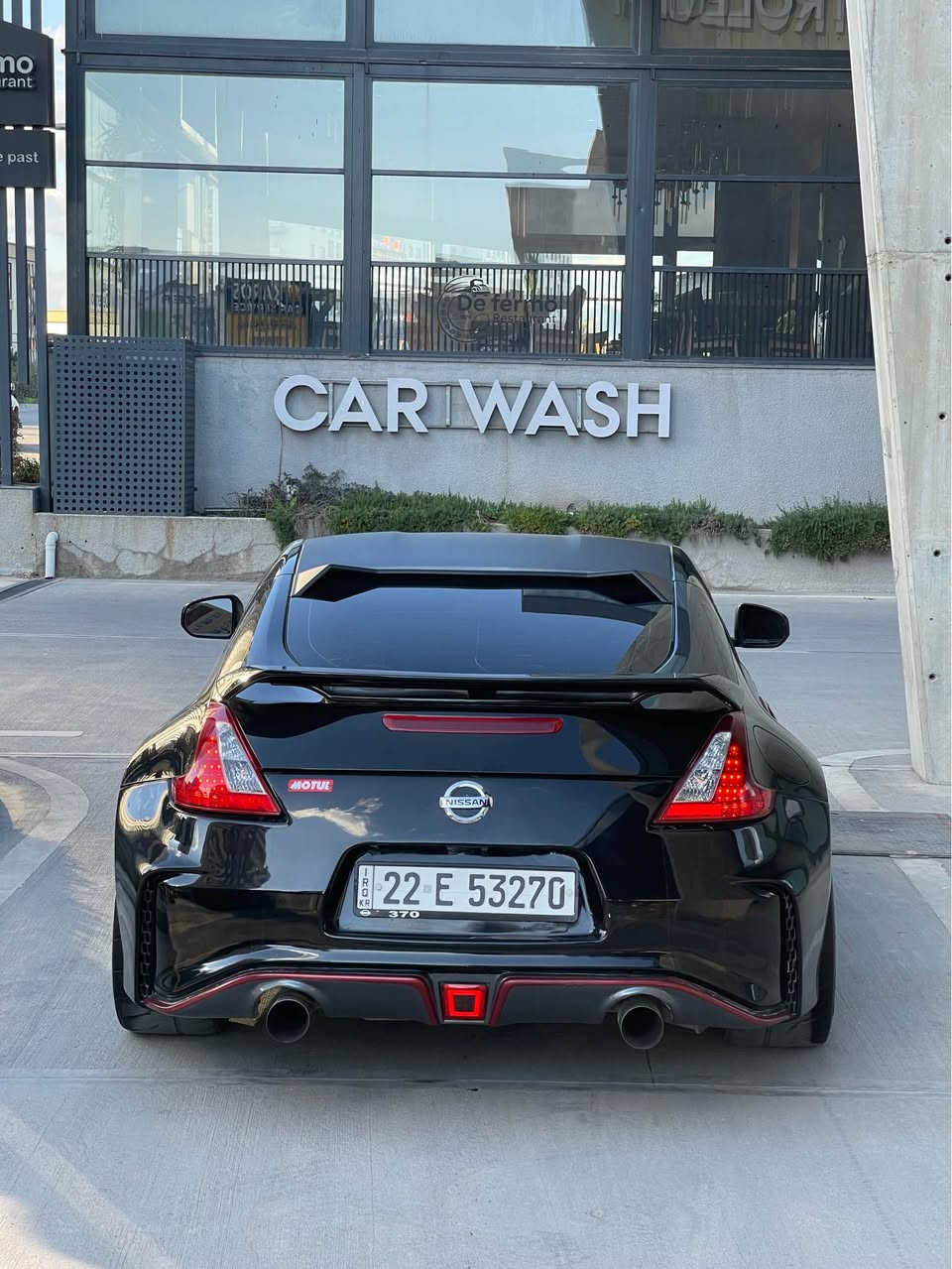 Z370 

بيع او مراوس 
١٥٥$

موديل 2018 
محرك 3.7 🚀 
V6 
محرك گير اكسل   مكفول  مامفتوح 
ستوك

داخل جلد احمر 
فجوج ايكوبونو + دسكات جدد بريمبو 
تخم ويل اصلي 2 سايز hornet 
تايرات خلفيه toyo جديد 
اكسل قفل nismo
دعاميات امامي خلفي nismo 
ماشيه 80 الف ميل 
قطعه وحده صبغ جاملغ خلفي فقط بدون دواخل 
سياره كلش جديده
*********** شمشمل, السليمانية
