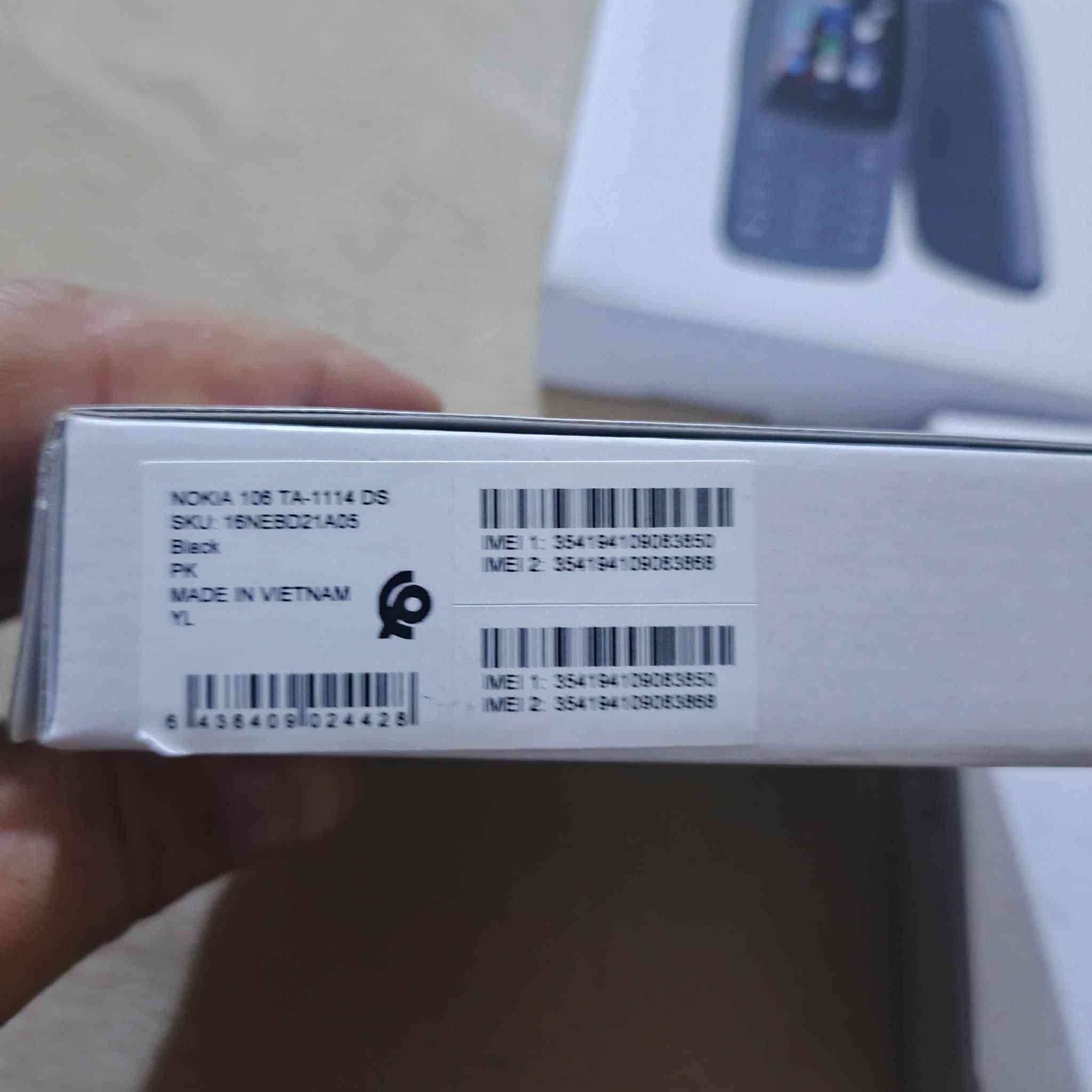 نوكيا 106 فيتنامي اصلي عدد ٣
السعر ٣٥ الواحد


**إذا كنت صاحب هذا الإعلان وتريد حذفه لأي سبب، رجاءا أرسل رسالة إلى الدعم الفني**