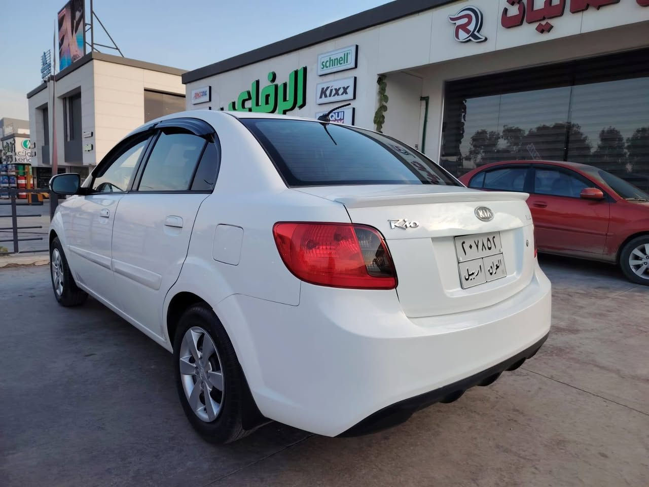 البيع
كية ريو موديل 2011 
رقم اربيل مسطرة #باسمي
سيارة بدون ضرر #جاهزة
#محرك 14
الهاتف *********** 
اسيا ***********
