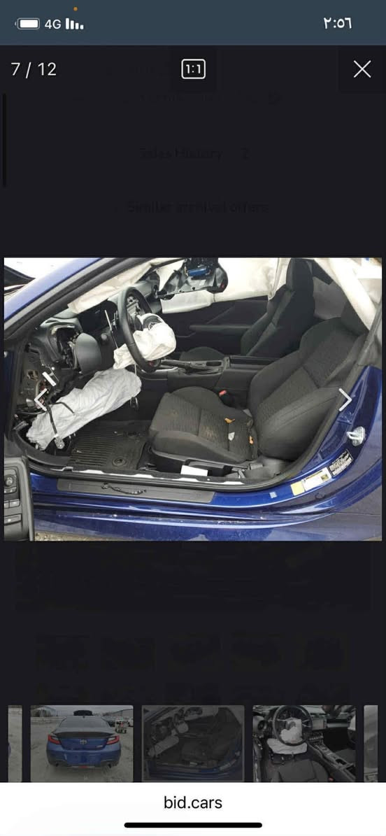 تيوتا GR86 السلام عليكم للبيع او مراوس السعر ١٣٥ بيها صفحه اليمنه صبغ بل عراق العنوان بغداد السيدية *********** مهند يونس يونس بدون رقم السياره 
2022
محرك 2400 boxer engine 🥊
وضعيات قيادة SPORT//TURK 

السيارة طيران صاروخ

شفتات ستيرن 

فول مواصفات 

بصمة 

دخول ذكي 

رادار امامي 

تحديد مسار 

شاشة 

كامرة

لايتات LED
