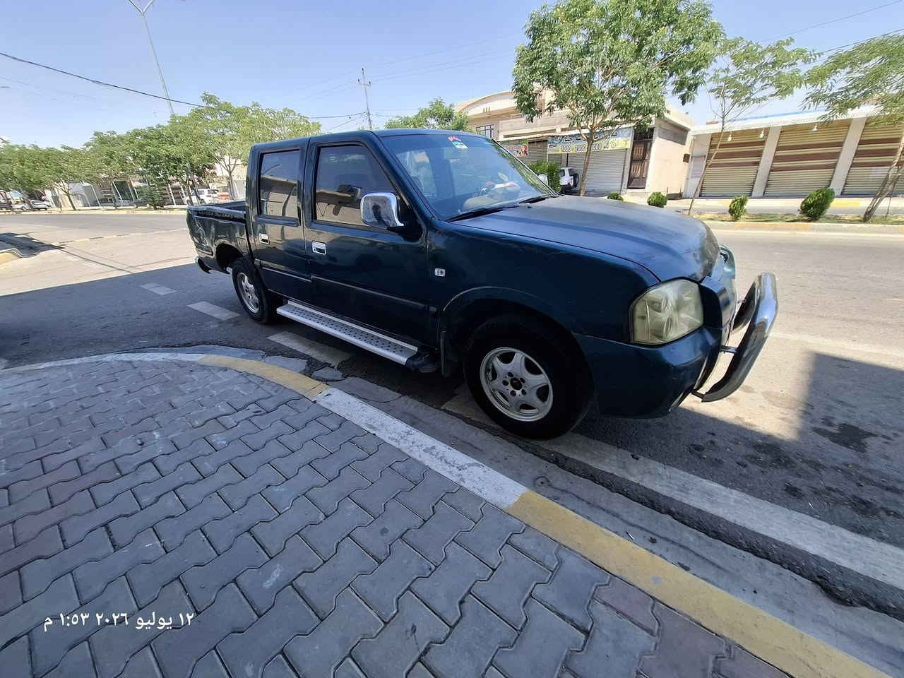 للبيع گريت ويل كير مكينة جديد (كاز )
حدادية جديدة / تخم تاير جديد / التبريد شغال  / الكهربائيات كلة شغالة / السيارة خير من الله / المديل2006 / السنوية جديدة 2027  السعر(38) وبية مجال / مكان السيار   كركوك / رقم التلفون *********** او اتصال على واتساب .......
