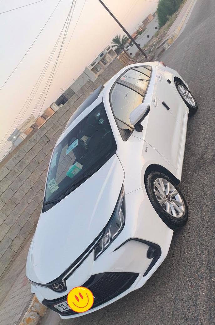 السلام عليكم للبيع
كورلا هايبرد موديل 24فول مواصفات تجميع

ماشيه 27رقم بغداد الدولي تحويل مباشر 

مواصفات السياره 

بصمه تشغيل وبصمه ابواب 

فتحه سقف 

كشنات جلد داخل ملكي 

اشاره مرايه 

تحكمات استيرن وقفل سرعه ورادر امامي 

تخم تاير جديد ويل كب كروم 

السياره كفاله صبغ وتبديل 

السعر 152بيها مجال بسيط مكان السياره الرمادي 

للاتصال***********
