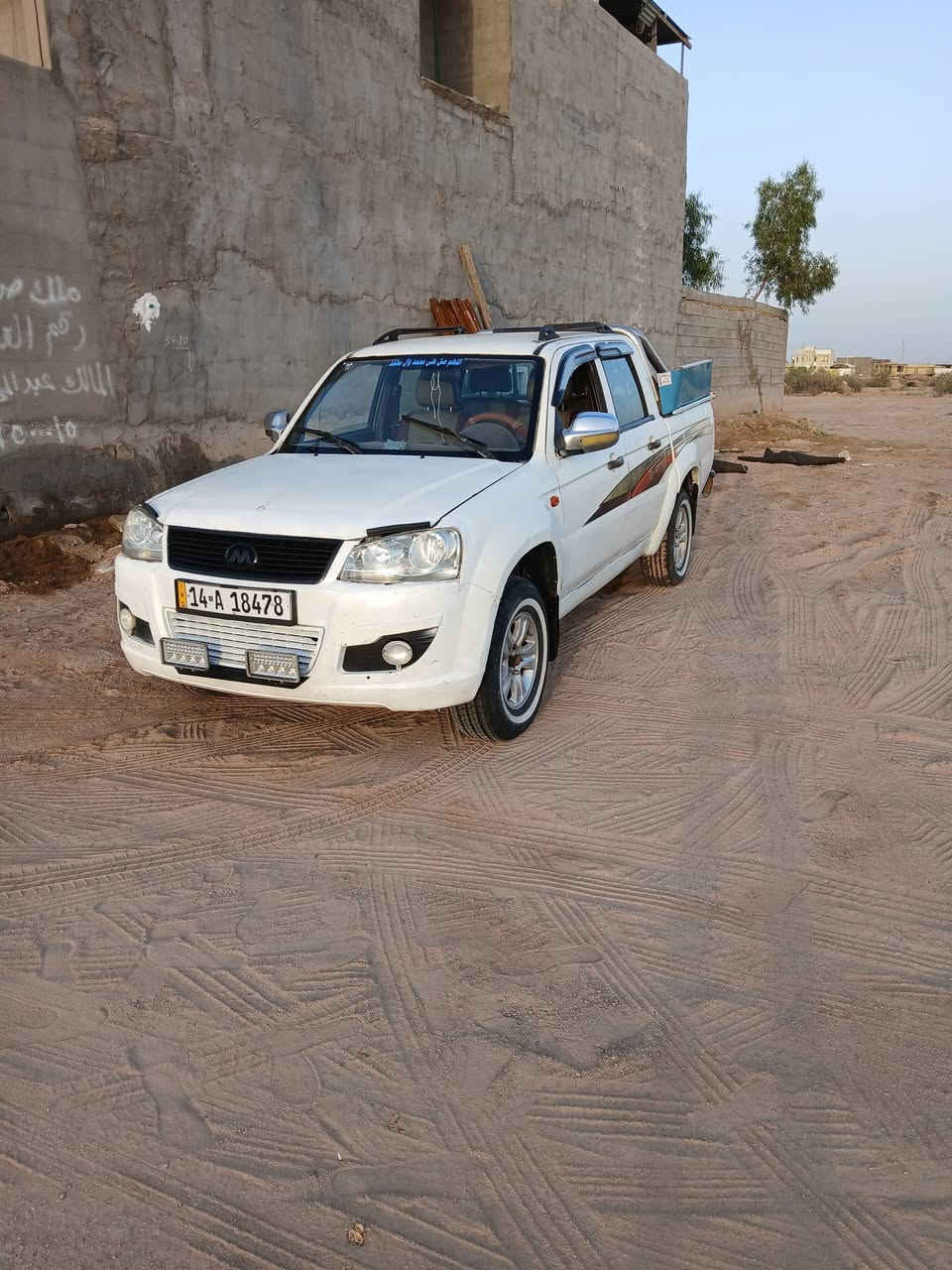 بيكب صيني نوع سكاي .محرك ونجي ٦ سلندر .رقم دولي بصرة بأسمي .السعر ٤٥
*********** .المكان .البصرة
