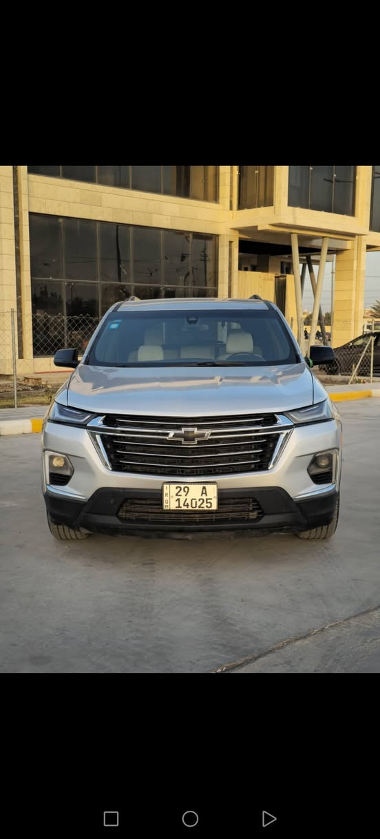 المركبة : شيفروليه ترافرس موديل 2023
الضرر: 1GNERFKW1NJ109415
مكان السيارة: كوت 
_______
المواصفات 
✅ شيفروليه ترافرس 2023
✅ محرك 6 سلندر 3600 VVT
✅ اربع بصمات للابواب 
✅ لايتات زينون اصل 
✅ كاميرا خلفية دوارة مع الستيرن 
✅تحكم كهربائي
✅ منافذ USP & AUX
✅ رادار امامي مانع تصادم واعطاء تنبيه مع حساسات خلفية
✅ مانع إنزلاق
✅ شاشة دشبول كبيرة 
✅ تحكم ستيرن جهتين متكامل الايعازات
✅ سايد بريك بصمة 
✅ تبريد السيارة 3 قطع مع تبريد خلفي 
✅ للمزيد الاتصال *********** علاوي 
✅️السعر 225
