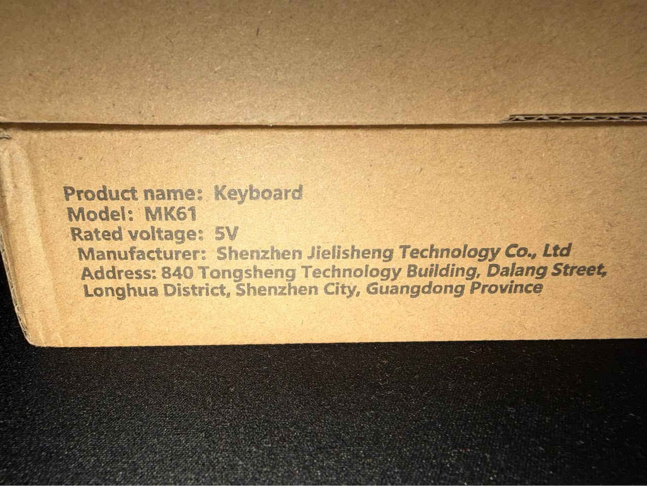 Keyboard mk61 mechanical wired 
جملة فقط ١٠ قطع 
كلهم جديد
٣٠٠الف توصيل مجاني دهوك, العراق


**إذا كنت صاحب هذا الإعلان وتريد حذفه لأي سبب، رجاءا أرسل رسالة إلى الدعم الفني**