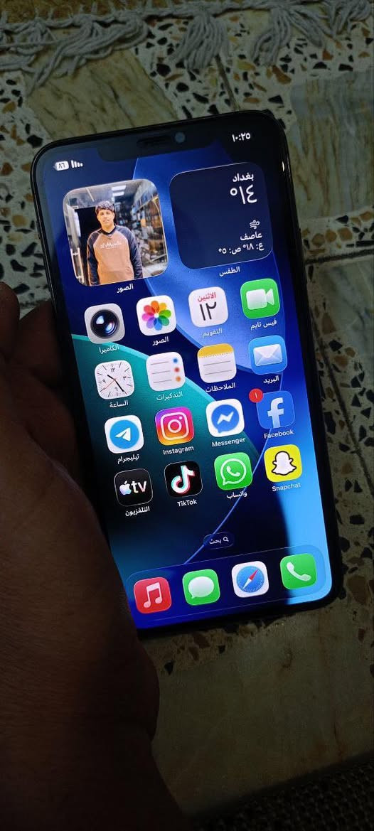 السلام عليكم 
أيفون 11برو ماكس 
ذاكره 512
بطاريه 74
بلادي وتر بروف برغي مامفتوح بي 
مكاني بغداد العبيدي 
***********
