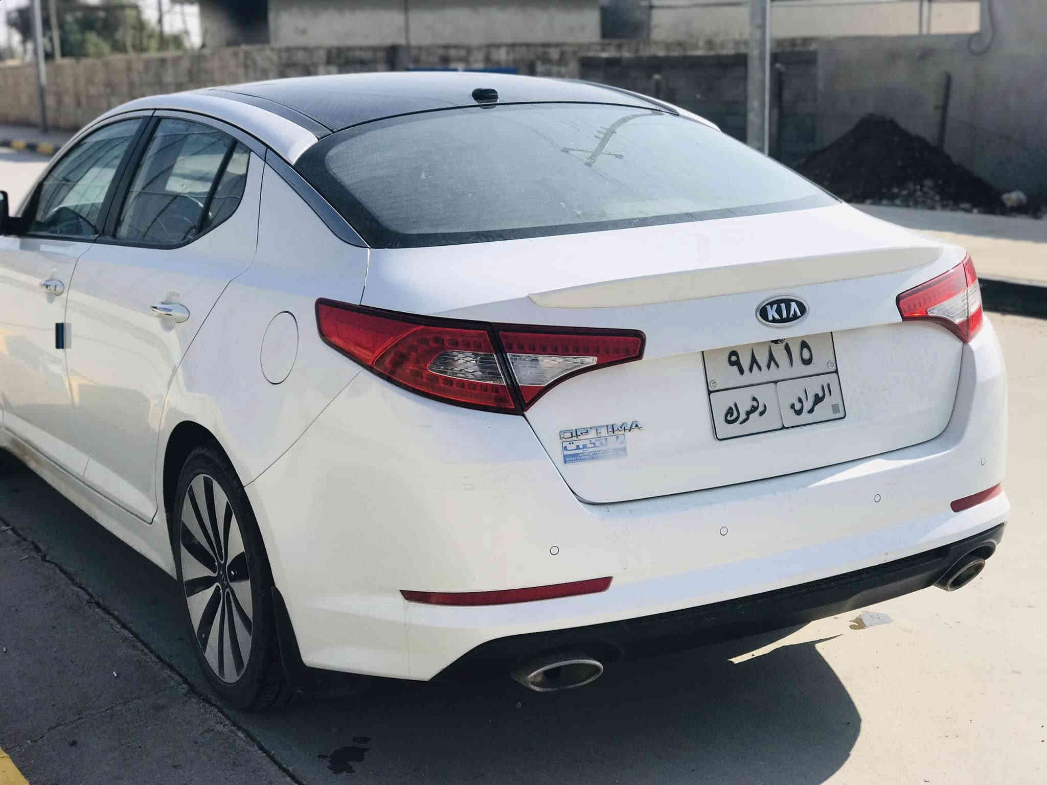 كيا اوبتيما 2012 خليجي فول 

بدون صبغ 
مكينه حجم 2400 مفتوحة شرط لاصرف لانفخ 
رقم دهوك سنوية ساقطة شرط التحويل من الشرعي 
ماشية ١٧٥ الف 
مواصفات فول 
بصمة 
بانوراما 
ويل كروم
كشن كهرب 
كشنات جلد
تبريد ثلج 
طخم تايرات جديد 
السعر 125 ورقه 
مكاني بعشيقة 
***********
