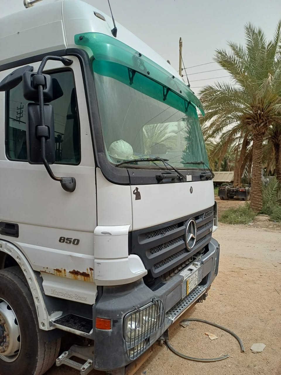سلام عليكم
اكتروس 2004 للبيع

محرك حجم ٥٠ 

كير ٢٤٠

مجموعه جي اف بنز خمس فحله 

رقم بغداد اصولي باسمي دخول عمان بموديله موديل ٢٠٠٤ بموديله 

مسجله تريله قلاب محورين 

السياره اصله سنكل طويل ومكصوصه وحاطين مجموعه اكتروز ابلاديه

باج بطن الشاصي 

الشاصي غير مصبوغ

السعر ثلاث شدات ونص  350$ وبيه مجال 

 بابل المسيب

 ***********

