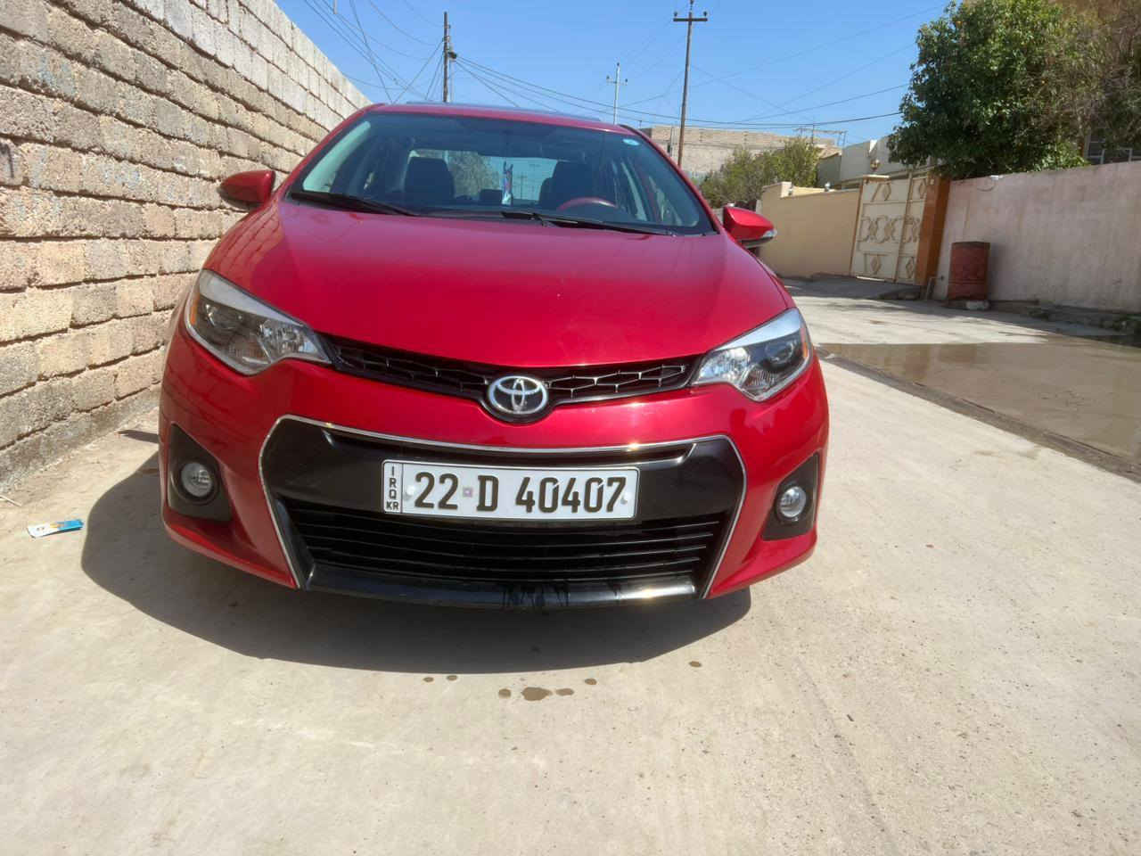 السلام عليكم كورلا موديل16السياره بسمي سنويه هزه رقم كلو جديد محرك كير صدر كلو شرط طخم تواير جديد السياره فتحه كشن جلد ويل كروم شفتات سرعه السياره فول واحد علا واحد وضرار مرفق بل منشور السياره ماشيه 130   السعر 125 وببه مجال بيع نقد فقط لدين ولا مراوس الاستفسار اكثر الاتصال علا الرقم ***********
