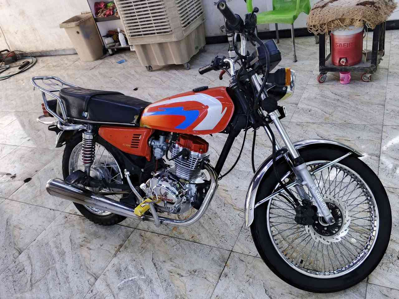 نامه تيربو. اصلي مو متيار 25وشاصي 22دراجه كامله من كلشي ومكفوله شرط ترايك للبصره بلدروز ***********
