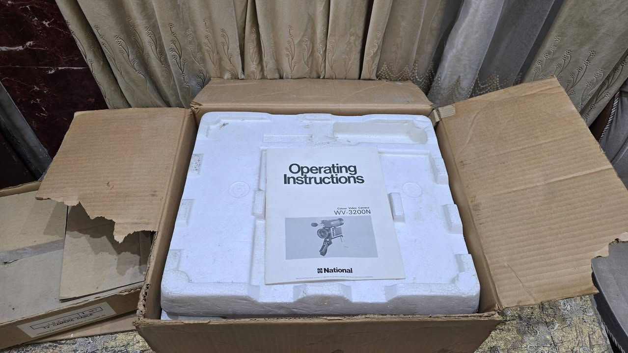 كامره ناشونال 
غير مستخدمه 
مع جميع ملحقاتا 
للاستفسار مراسله الصفحه 
او الاتصال ***********
