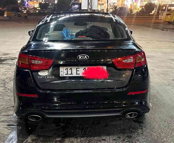 كيا اوبتما موديل ٢٠١٤ خليجي محرك ٢٤٠٠  دوش بيها قطعتين صبغ السياره جاهزة والسونر مرفق بالصور السعر ١١٨ مكان السياره بغداد حي الجامعه للاستفسار *********** بغداد
