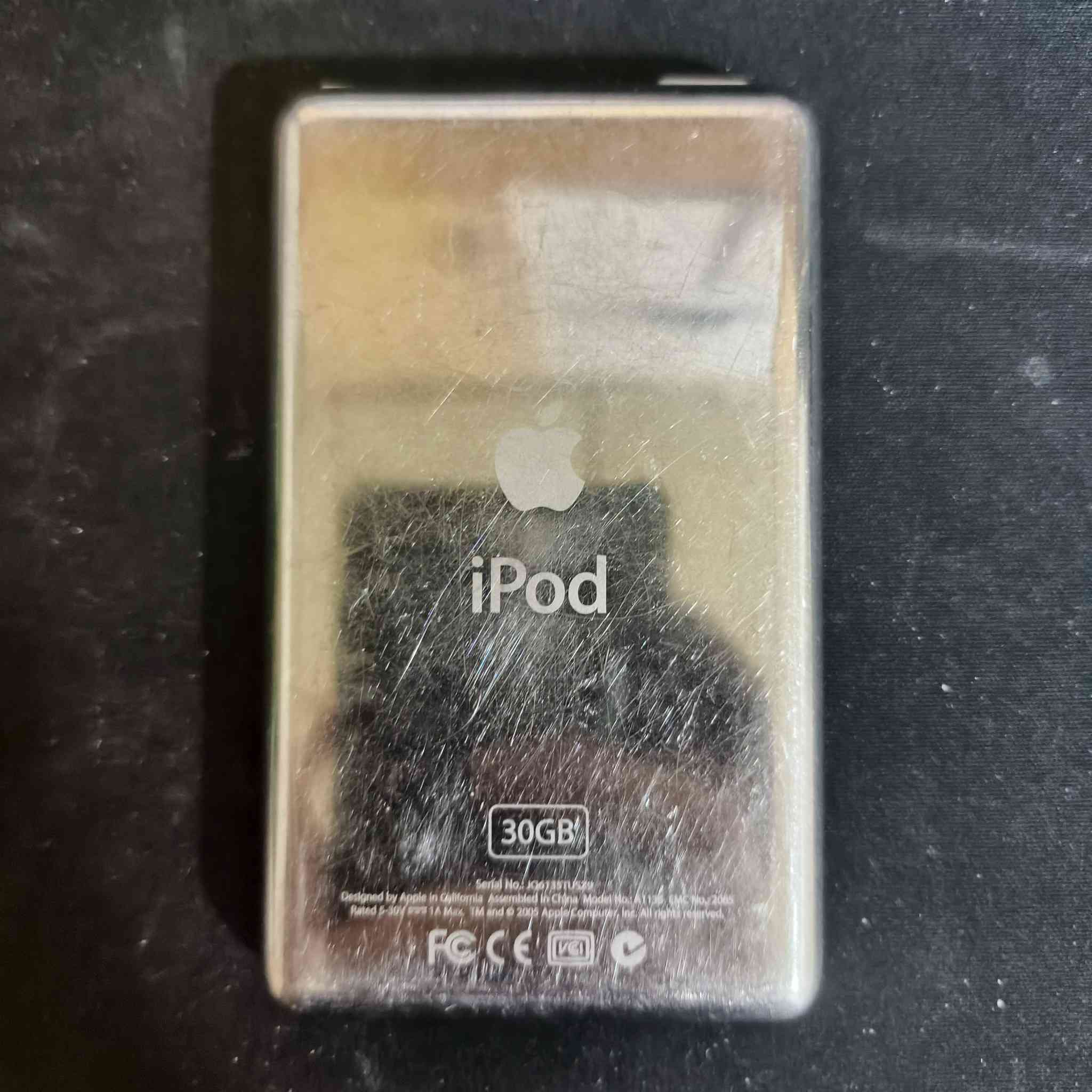 iPod classic gen 5, 30Gb
(بطارية 650mah جديدة)
سعره 125,000 ألف دينار 
توصيل موجود


**إذا كنت صاحب هذا الإعلان وتريد حذفه لأي سبب، رجاءا أرسل رسالة إلى الدعم الفني**