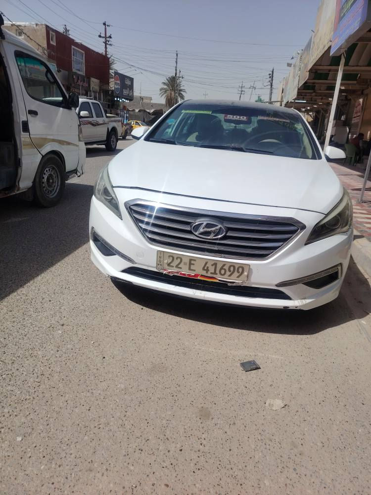 سوناتا ٢٠١٥ امريكي سياره حلوه لا تنقيص لا بخار بس تشليع بسيط بيها مكانها نجف رقم اربيل انكليزي *********** النجف, العراق
