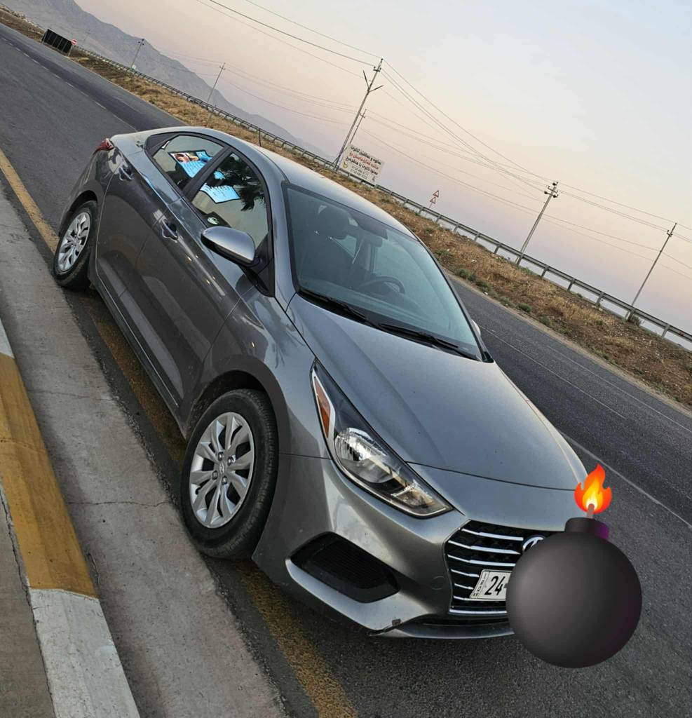 سلام عليكم 
 هونداي اكسنت موديل 2022 وارد امريكي 
 بيهاضرر باب سايق صبغ شبر باب خلفي صبغ فقط بدون  دواخل بدون ارباك بجم خلفي كبس حتي دعاميات بلادي شرط كير محرك تبريد حجر كزوز 
سياره ماشي 53 الف  رقم سنويه جديد شرط تحويل وكاله
سعر ١٣٠ ورقه بي مجال وتساب *********** اتصال *********** موصل, نينوى
