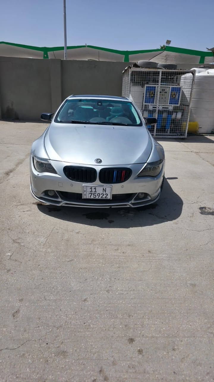 من المميزات والنوادر  من اصل 6 قطع بكل العراق للبيع فقط
BMW E63 
635 محرك v8 تنفس طبيعي 
بدي كت وغرفه كلها M6
مواصفات فول 1/1
مصبوغه احزام بدون ضربه
رقم بغداد انكليزي باسمي
ماشيه 266 
محرك كير تبريد اكسل كله مكفول وبشرط
سعرها 115 ونزلتها بهل السعر لان متوازي
***********
