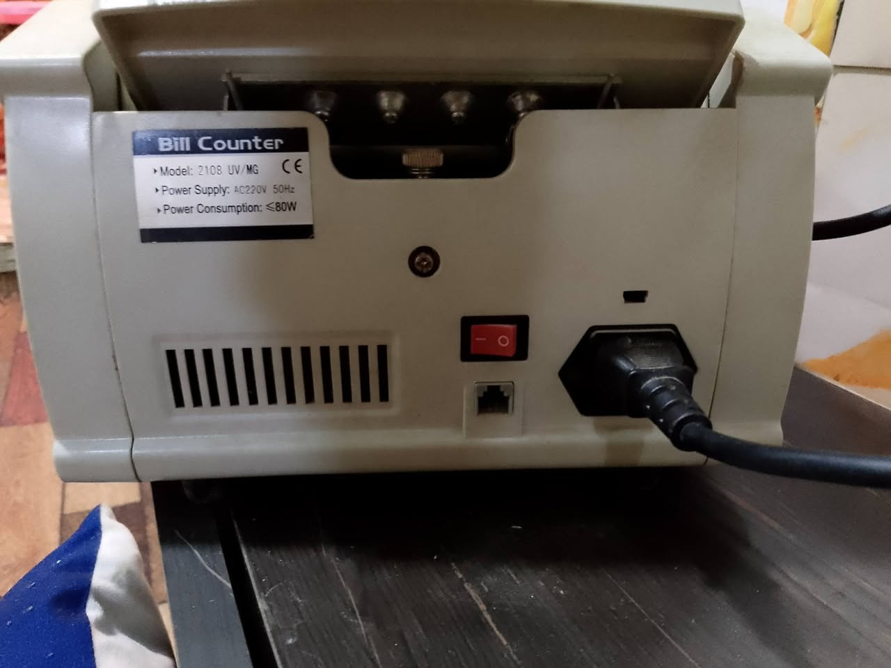 مكينه تعد فلوس سريعه  شرط شغل السعر75وبيهه مجال العنوان منطقة البهادريه


**إذا كنت صاحب هذا الإعلان وتريد حذفه لأي سبب، رجاءا أرسل رسالة إلى الدعم الفني**