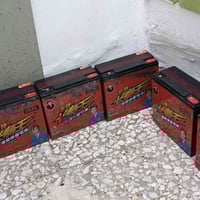 بطاريات دراجه شحن 6 بطاريات للبيع مستعمله بس شغالات سعر 70 الف بيهم مج...