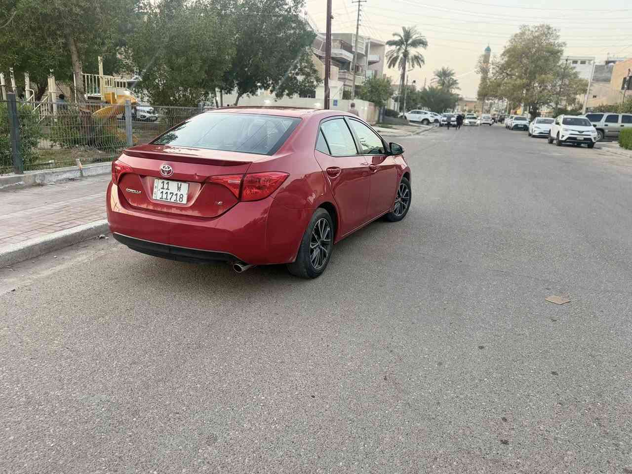 السلام عليكم
كورلا موديل 2018 السياره جديده محرك وكير وصدر كفاله عامه 
بيه قطع صبغ يعني السياره شوف عين احلى من الصور العنوان بغداد الاعلام
رقم الهاتف ***********
