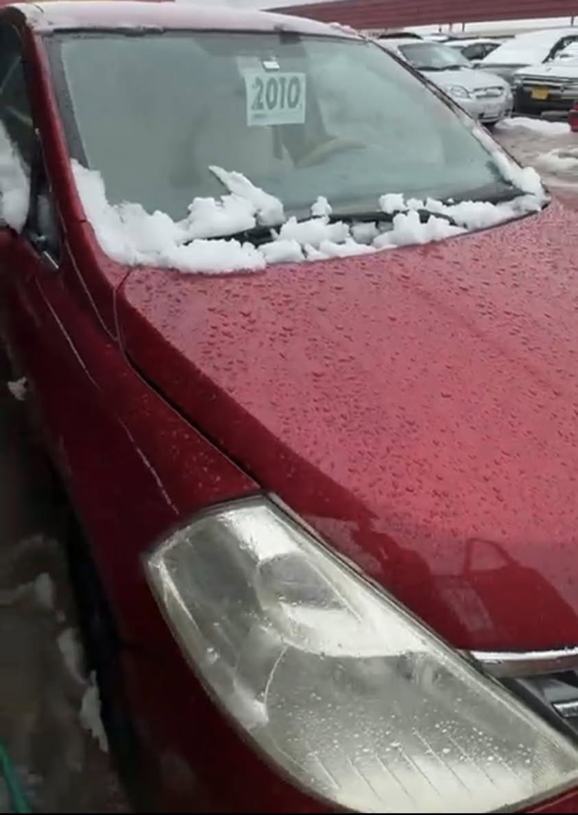 نيسان تيدا ياباني موديل 2010
كير توماتيك كير محرك شرط 
بيها 5 قطع ونص صبغ  بدون شاصي 
 رقم اربيل مكان السياره دهوك
 عليها غرامه 3 $ ينزل من السعر
سعر 70 $ مجال شرط التحويل 
رقم تلفون ***********
