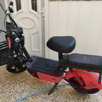 دراجة شحن • بطاريات 12v 16ah • مدى ٢١كم