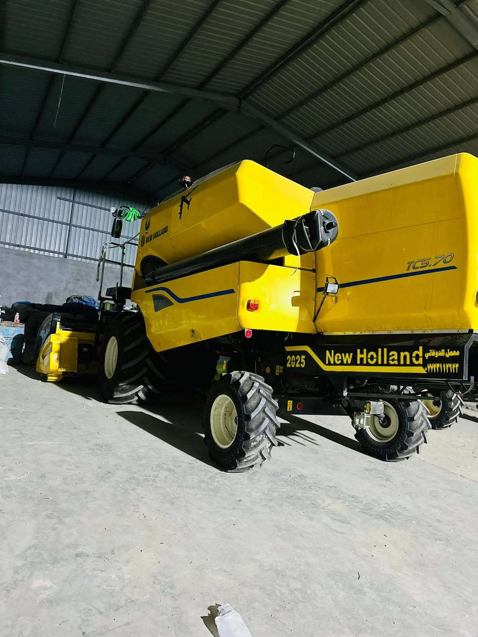 السلام عليكم  للبيع حاصده 2025فول مواصفات تاير حرفش  وغربيل كهربائي عدد الساعات[٣٥٠]ساعه***********\***********
