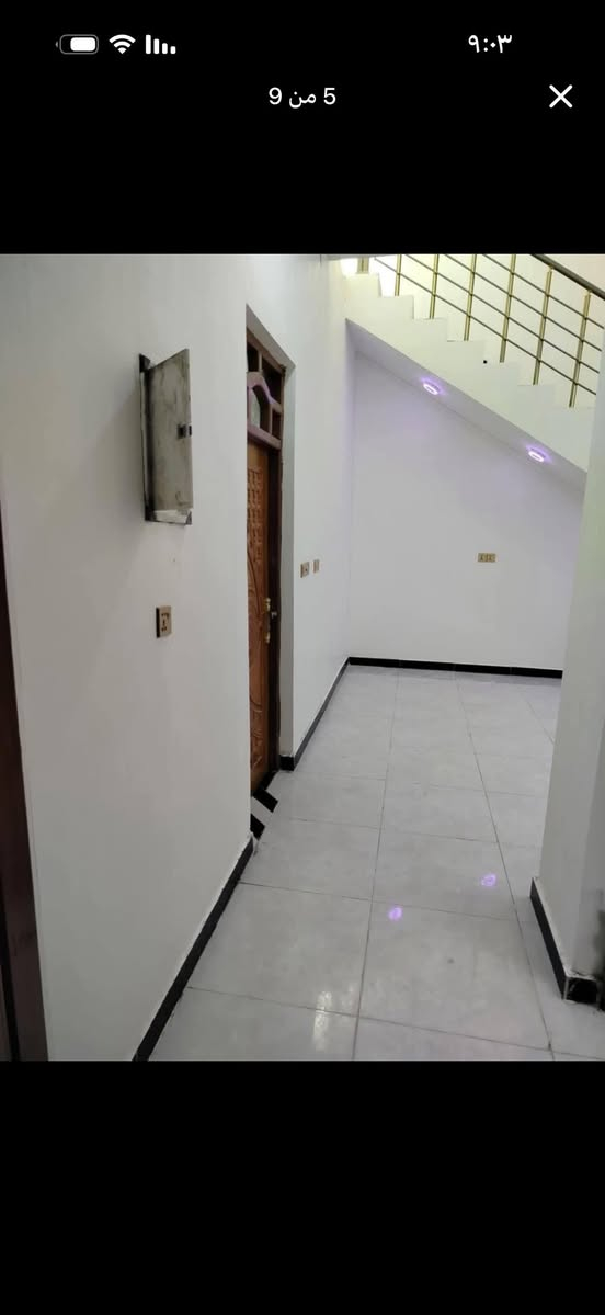 بيت للبيع أو الايجار
المساحه 100م/ مربع 10*10 خريطة هندسية حديثة 2024
عنوان البيت ناصرية الاسكان الصناعي منطقة ال 3000 اللي جاي عن مدرسة الحرية
يتكون البيت من :
◾️غرفة نوم 4,50*3,50
◾️صالة4,25*4,50
◾️مطبخ 3,50*4
◾️ستقبال 5,50*3,50
◾️حمامات داخل وخارج 
البيت البناء طابوك 
◾️اساس وسقف كونكريت البيت شغل درجة اولى مرتب كلش حلو
◾️سيراميك
◾️بورسلين ثقيل 
◾️كرهبائيات فول
-------------------
خدمات البيت فول
◾️ماء اسالة فول 
◾️كهرباء تيل باب البيت
◾️مولد ذهبي 
◾️شوارع تبليط باب البيت
◾️مدارس حكومية واهلية
 البيت ركن على شارعين الشارع مالته عرضه 20 متر وثالث بيت عن الشارع الحولي الرئيسي

السعر 119 ولي مجال للاتصال 
📞 ‏‪***********‬‏
📞 ***********
