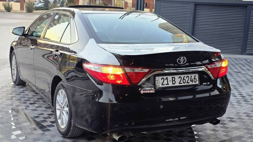 camry 2016 Xlij Glx
‎فوول فوول مواصەفات
‎سڵایت 
‎ئۆتۆپارك 
‎تەحدید سورعە
‎ناوزەرد جڵد
‎بیلاد پەردە
‎تەبرید مەركەزی 
‎دەبڵ ساڵنسا
‎زۆر مواصەفاتی تر
‎سەنەوی تا مانگی ٧ ی ٢٠٢٦ تازەیە
‎بەشەرتی تەحویل و غەرامە

‎سێ پارچەی پێشی بۆیاخە
‎لەگەڵ چەمەلەغی دوای سایەق 
‎لەگەڵ تۆزێك پێشی سڵایدەكەی  سەقفەکەی پێوەدراوە واتە سەقفی کامل بووە بە بۆیاخ بە زەمانی ئەوەی وەرگەڕاو نەبێت 
***********
‎سعر ١٢٢$ مەجال السليمانية, العراق

