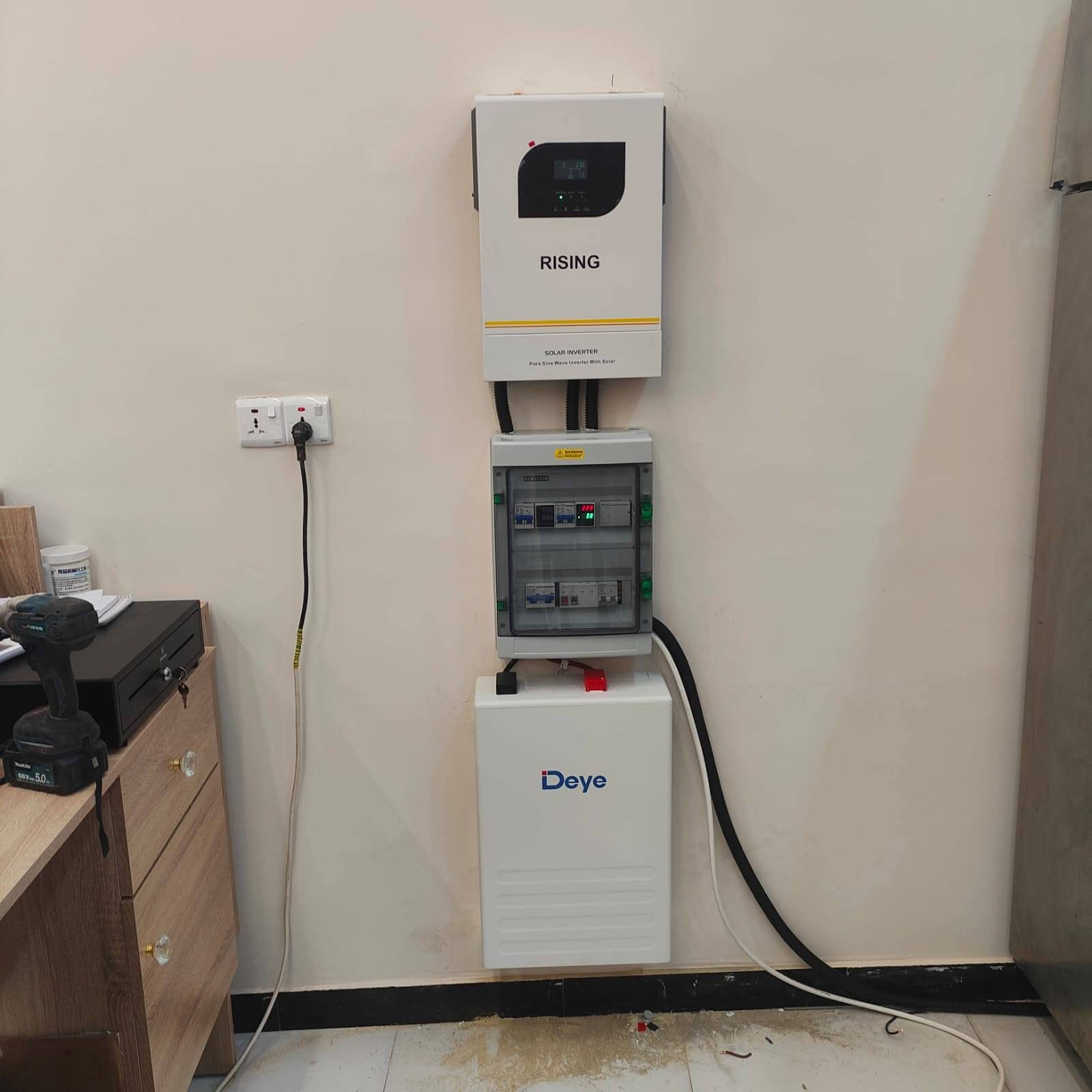 تنصيب منظومة طاقة شمسية ناصرية مجمع تينا  شركة علي سر الوجود لطاقة الشمسية ***********واتساب
