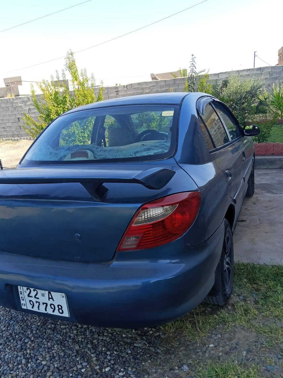 السلام عليكم
 كيا ريو موديل 2001 للبيع 🚗
​السيارة جاهزة وما تحتاج أي مصاريف، شغل وتوكل على الله:
​الرقم والسنوية: رقم أربيل دولي، سنوية جديدة نافذة للـ 2028 (شرط التحويل).
گير+محرك: فول نضافه
​الصدر: جديد وشرط الفحص.
​التايرات: طخم تاير جديد بالكامل.
​الإضاءة: لايتات زنون + LED داخلي.
​الداخلية: دوشمة جديدة ونظيفة جداً.
دواخل: شركه شخط مابيها 
​📍 المكان: [الشرقاط]
💰 السعر: [55ورقه] 
📞 للتواصل والاستفسار: [***********]
