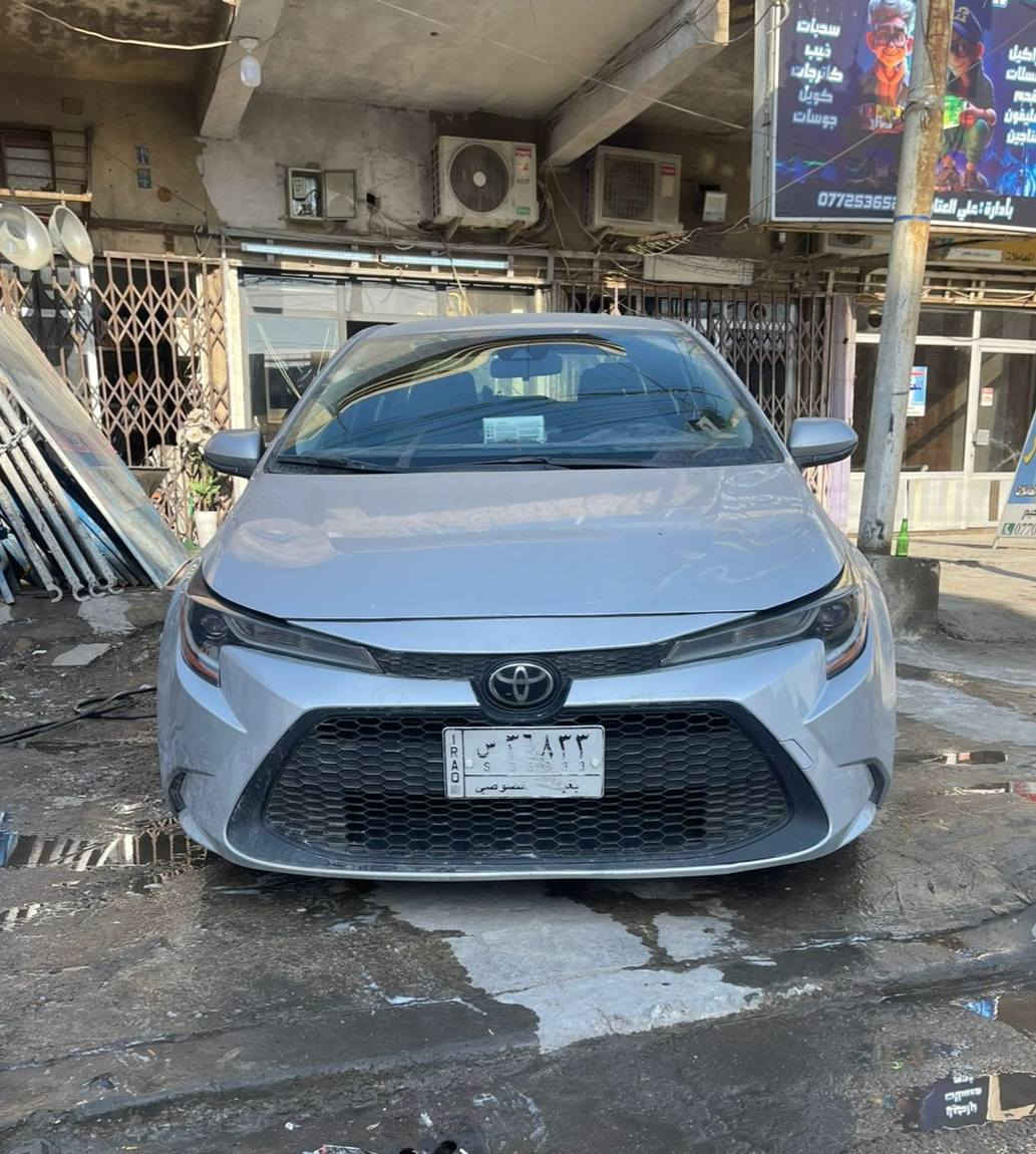 السلام عليكم كورلا للبيع موديل 2022  مواصفات LE مكينه 1800 رقم معوقين فقط بنيد وجاملق بدون دواخل كير ومكينه كفاله تخم تاير جديد السياره احلا من الصور كلش نضيفه السعر  143 وبيه مجال المكان بغداد مامتواجد ع الفيس ***********

