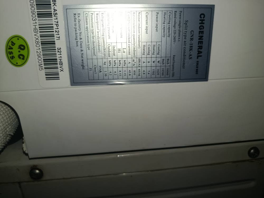 سبلت (طن ونص)، ماتور وغاز مالت الشركة R410 وما ملعوب بيه أبد، كلش نظيف وجاهز، كامل ويا كل ملحقاته: البواري، بليتة الحايط، والريموت." كالار, السليمانية


**إذا كنت صاحب هذا الإعلان وتريد حذفه لأي سبب، رجاءا أرسل رسالة إلى الدعم الفني**