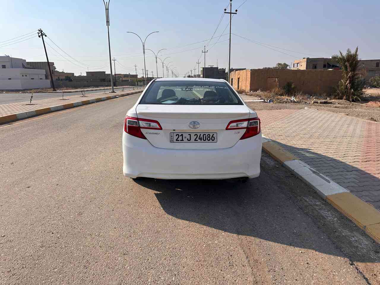 السلام عليكم
للبيع تيوتا كامري 2013 امريكي 

گير محرك كهربائيات حداديه تبريد تدفئة 

شرط 

ادامة كامله نوزلات بلكات مجاول 

شرط بانزينها على ايدي فقط محسن 

تخم تاير جديد 

ضررها 

باب خلفي عكس السائق مبدل 

چاملغات خلفيه فقط صبغ بدون داخل 

و السونار موجود بالمنشور 

رقمها سليمانيه سنويتها نافذه 

صاحبها موجود و يحول 

مكانها تكريت او العلم 

سعرها قفل 115 قفل

للاستفسار 

***********

محمد
