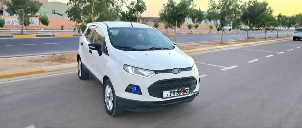 للبیع او مراوسه 
فورد ایکو سبورت ٢٠١٥ خلیجی نیفا . تبرید. توماتیک. اربع جامات کهربائی. تحکم ستیرن. تحدید سرعه. 
محرک ١٦٠٠ اربع سلندر  ، مگفول کفاله عامە

ماشیه ١٢٠ الف ..... سعر ٩٧ و مجال قلیل 
***********
