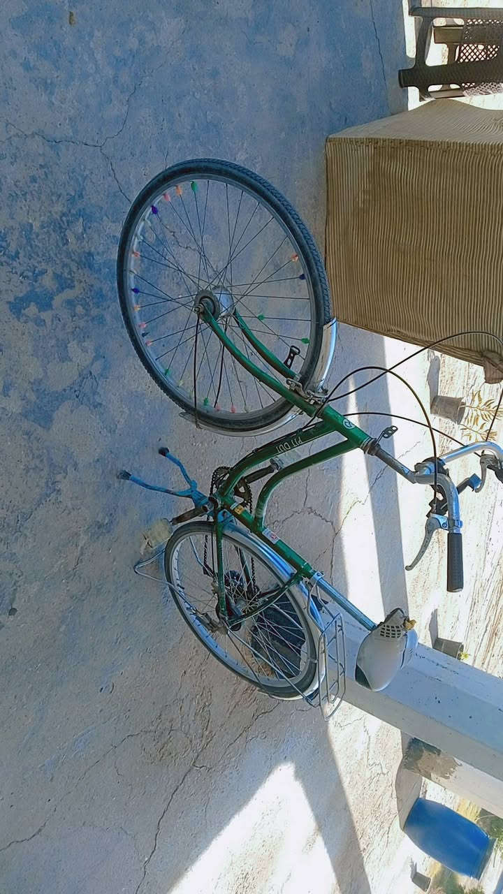 السلام عليكم بايسكل لبيع حساس وكير كله شغال بايسكل نضيف السعر ٦٠ بيه مجال تايرات وجوابه جدد ٧كير مكان واسط الصويره الاستفسار على الرقم  ***********
