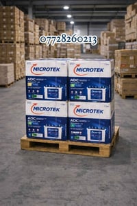 🔥 أقــــووووى بطارية بسوووق🚀� وبوصل ضمان رسمي ؟ 🔥 Microtek الأصلية موج...