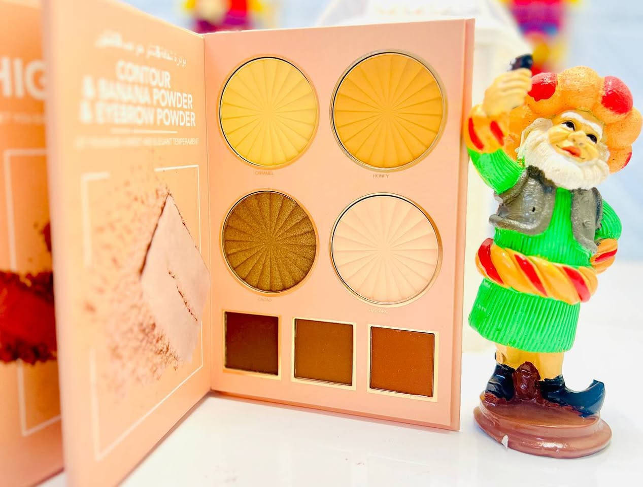 باليت دفتري متكامل من ليدي مودل
 lady model 👱‍♀💅
يحتوي ظلال + اضاءة + بلاشر + كونتور كريمي وباودري  🤔🤔

تخيلو دفتر كامل يحتوي:- 🤬🧴🤬
.
 1- باليت ظلال كل الالوان الاساسية بي 💅💅
2- اضاءة تحتوي 6 الوان تجنن 🤔🤔🤔🤔
3- بلاشر  عالي التغطية وسلس بــ الدمج
4- كونتور تحديد كريمي وباودري 

تألقي وكوني نجمة لامعة 💋🖤

#اختصاصنا_الماركات_العالمية
للحجز مراسلة دايركت 🫦
#اكسبلور #اكسبلور_العراق #ترند #ترند_العراق #explore #explorepage #العراق #بغداد #بنات_العراق #شباب_العراق #fy #fyp #fyb #فولو #لايك #viral #video #مشاهير_العراق #اكسبلورر #اكتشف


**إذا كنت صاحب هذا الإعلان وتريد حذفه لأي سبب، رجاءا أرسل رسالة إلى الدعم الفني**