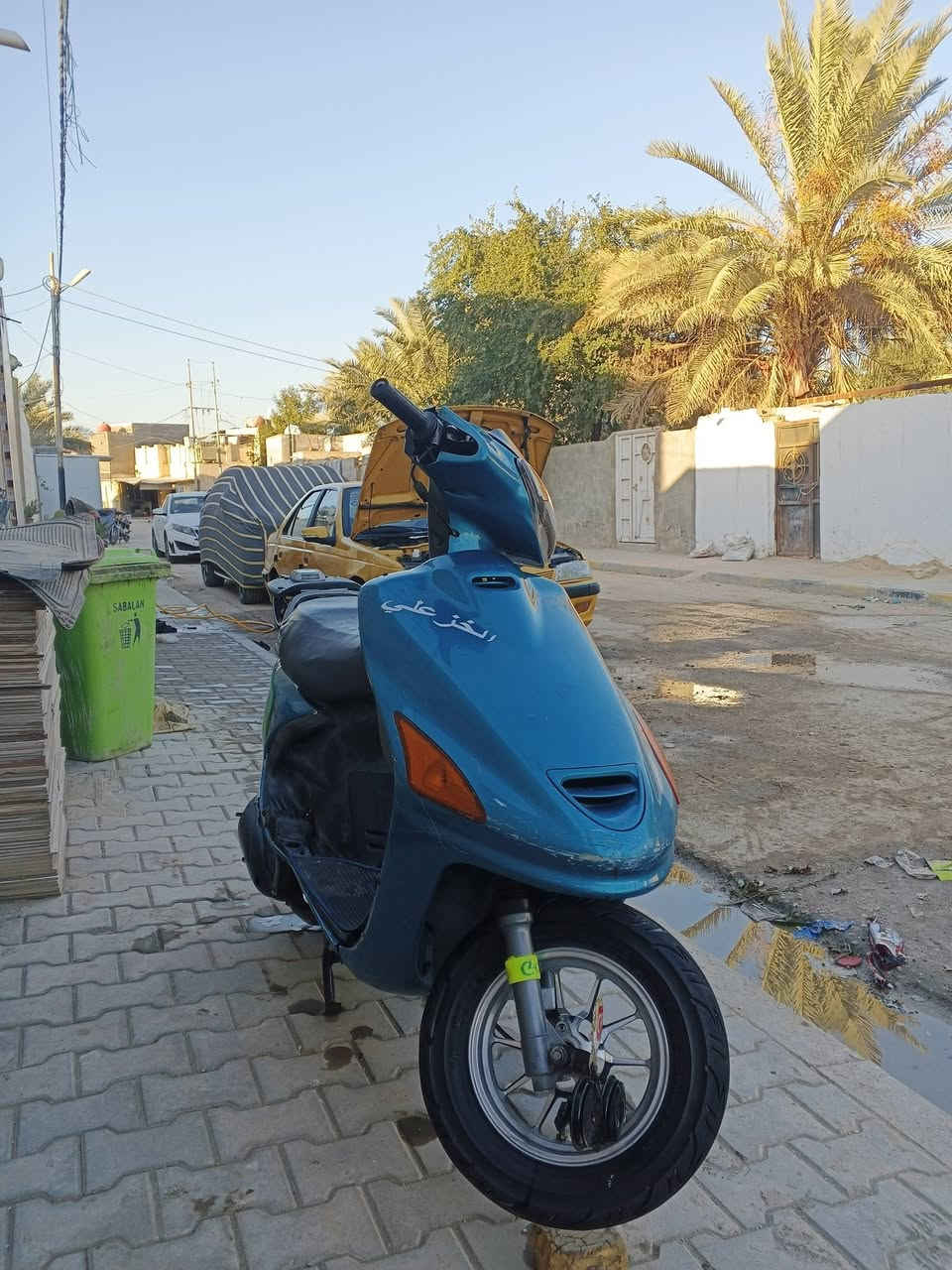 السلام عليكم دراجه فراشه للبيع دراجه جاهزه من كل شيء سلف هندر دراجه حلوه ونظيفهرالسعر 450 ويا مجال بسيط مكاني ديوانيه قضاء الشاميه***********
