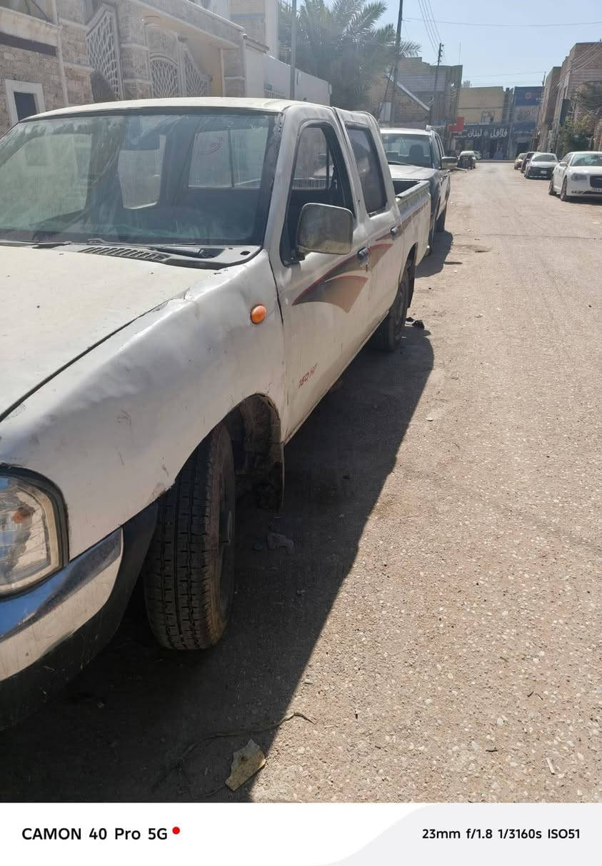 سلام عليكم. بيكم نيسان.  2002
ضايعه سنويتهه سياره جاهزه.  مكاني. ناصريه مركز  رايدهه ب30
***********
