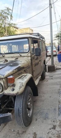 لاندي كروز عكرب موديل 85  كشر بدون صبغ  مكينه كيه بنكو  تخم تاير جديد ...