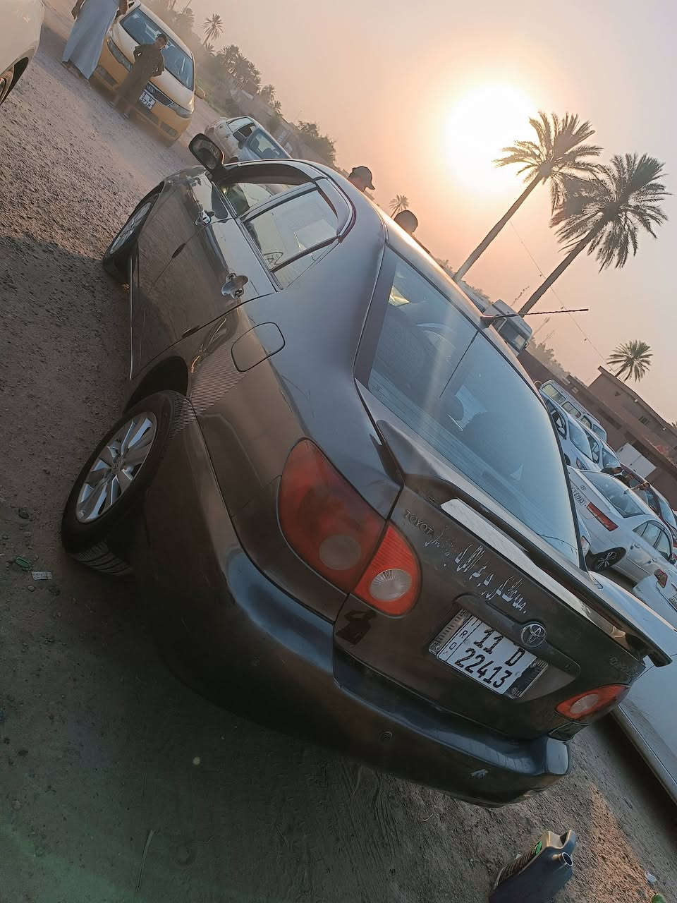 كورلا نحله 2006 مصبوغة عام اثر جراد 
ارقام وهزه وسنوية جدد بسمي محولها قبل شهر رقم بغداد محرك وكير جدد المكان ابو غريب 
السعر 75 
هاتف ***********
***********
