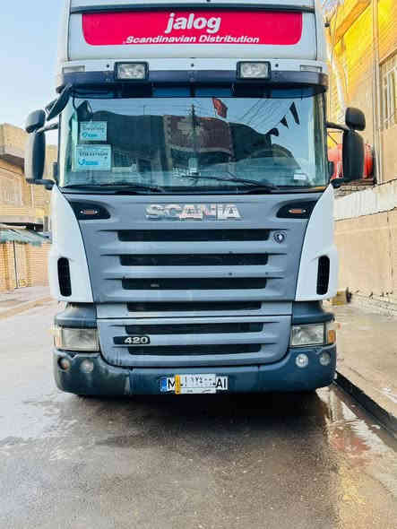 سلام عليكم البيع
سكانيه 2009معلايه 2013
رقم مثنى 
سنويه صهريج 
ثلاجه
رتايدر 5طكات
تبريد خزن 
كير اوت ماتيك 
السياره خير من الله 
مكان بغداد 
الرقم ***********
السعر 210
