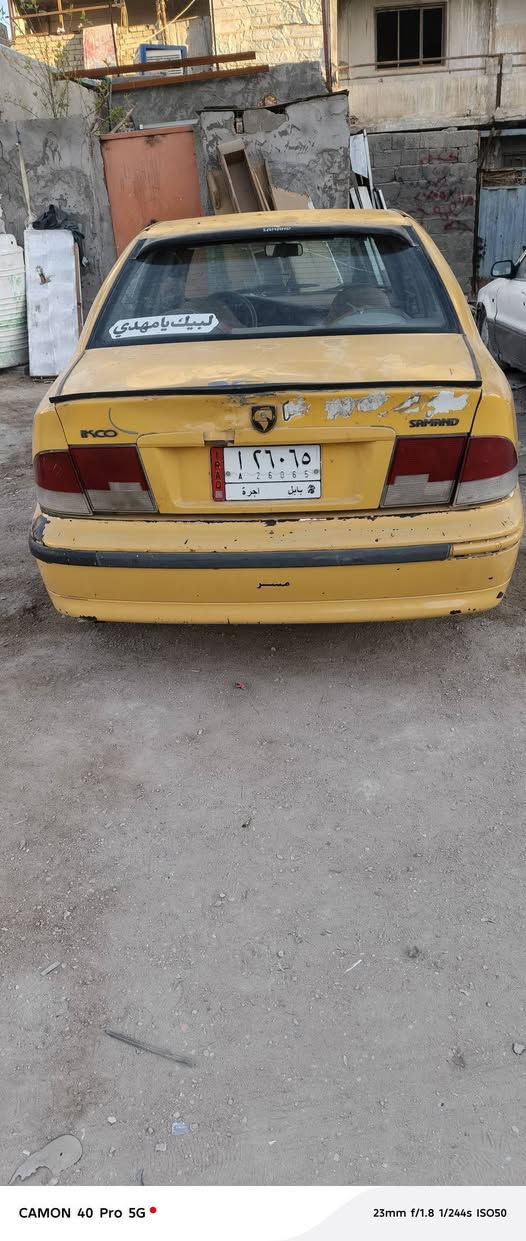 السلام وعليكم سياره سمند البيع 2011مصفره هيه وقرامات السعر 20 مكن السياره كربلاء هذه رقمي ***********
