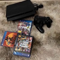 بلي4 سلم للبيع نضيف جداً على ايدي من فتحته لحد هسه. مكفول من التصليح و...