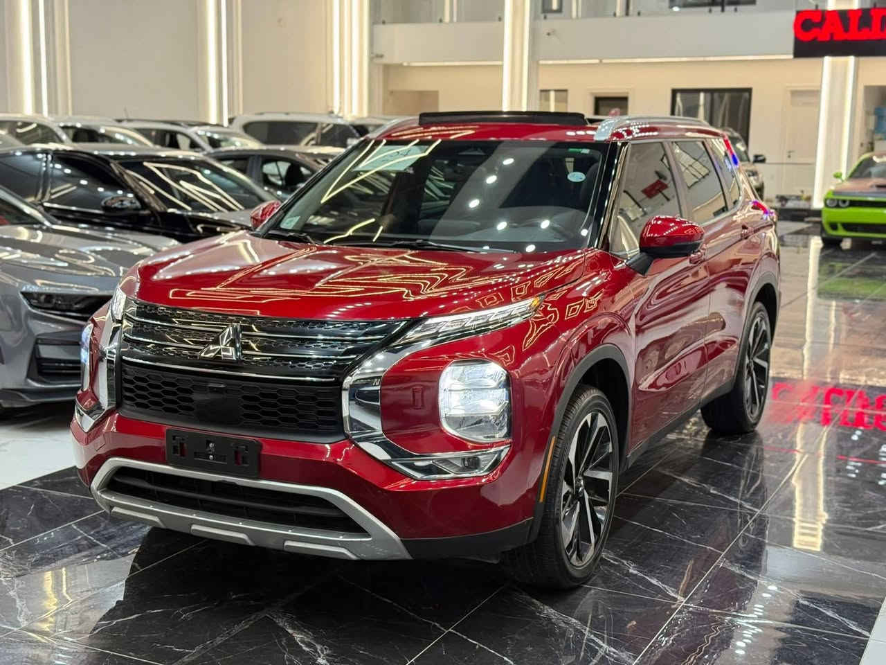 𝟐𝟎𝟐𝟑 𝐌𝐈𝐓𝐒𝐔𝐁𝐈𝐒𝐇𝐈 𝐎𝐔𝐓𝐋𝐀𝐍𝐃𝐄𝐑 𝐒-𝐀𝐖𝐂

ميتسوبيشي اوتلاندر (S-AWC) موديل : 2023

اللون : مميز

حجم المحرك : 2.5L ( 4,سلندر )

 بدون ضرر ✅ فقط باب كلير امريكا ✅ بدون ارباكات 100%
 
المواصفات : 𝐒-𝐀𝐖𝐂

فول فول مواصفات 1/1

فتحة سقف بانورما
دةبل اكسل (𝐀𝐖𝐃) 
7 راکب
 بصمة ابواب 
بصمة تشغيل 
تشغيل عن بعد
شاشة ايباد لمس
شحن وايرليس
‏‎كاميرة اكامي
كاميرة جانبي
كاميرة خلفي
هاند بريك بصمة
اوتو ستارات (𝐀𝐔𝐓𝐎 𝐒𝐓𝐀𝐑𝐓)
اوتو ستوب (𝐀𝐔𝐓𝐎  𝐒𝐓𝐎𝐏)
رادار امامي (تحديد مسار)
رادار جانبي  (نقاط عمياء)
رادار خلفي (التحذير من الاصطدام)
حساسات امامي
حساسات جانبي 
حساسات خلفي 
نظام (𝐎𝐅𝐅-𝐑𝐎𝐀𝐃)
نظام (𝐒𝐇𝐎𝐖)
نظام (𝐀𝐔𝐓𝐎)
نظام (𝐄𝐂𝐎)
نظام (𝐍𝐎𝐑𝐌𝐀𝐋)
نظام (𝐒𝐏𝐎𝐑𝐓)
كشنات كهربائي
كشنات هیتر
تحكمات استيرن 
استيرن هیتر
تبريد لمس 
تبريد مركزي 
صندوق شفط كهربائي 
لايتات (𝐋𝐄𝐃) عدسة زينون بيلادي 
بكلايتات (𝐋𝐄𝐃) ليد بيلادي
ويل كروم 

بعد هواية مواصفات…

‏‎تفاصيل اكثر الاتصال علی ارقام التاليه  

‏ WhatsApp ☎️***********

‏ WhatsApp ☎️***********

‏‎عنوان📍اربيل فرع ناقلات

معرض كاليفورنيا كارسCALIFORNIA Cars
