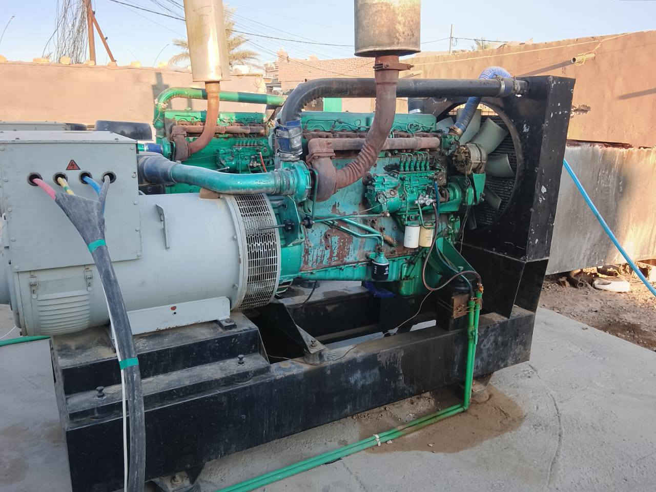 سلام عليكم اخوان مولد سكانيا 113 بم 88 راس توليد 250 جاهز من كلشي بس شغل برغي ما مفتوح منه لا صرف ولا بخار 
الاستفسار  الاتصال    ***********
