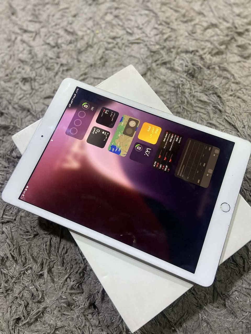 ايباد ايفون 7
كارتونة وكيبله 
مبدل لمس اصلي
ذاكرة 32 بطاريه معرف 
سعر 120 مجال قليل 
***********
موصل قادسية الثانية
