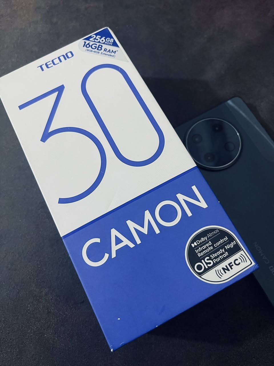 تكنو كامون ٣٠
ذاكره ٢٥٦ كامرات فول 
صوت دولبي اتموس استيرو
مبدل شاشة 
السعر ١٢٥ 
***********
