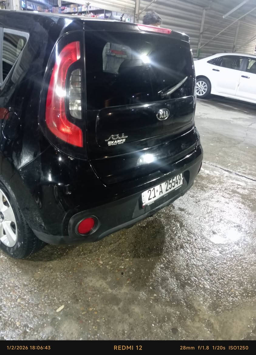 كيا صول ٢٠١٧ لون اسود وارد امريكي حادث جاملغ جه اليمنه نفسه راج بارد سياره مال بيت بيه طخات بصيطه رقم سليمانيه جديد هزه فحص جديد باسمي تجول ثاني يوم والسعر ١١٥ وشكرا
رقم الهاتف ***********
